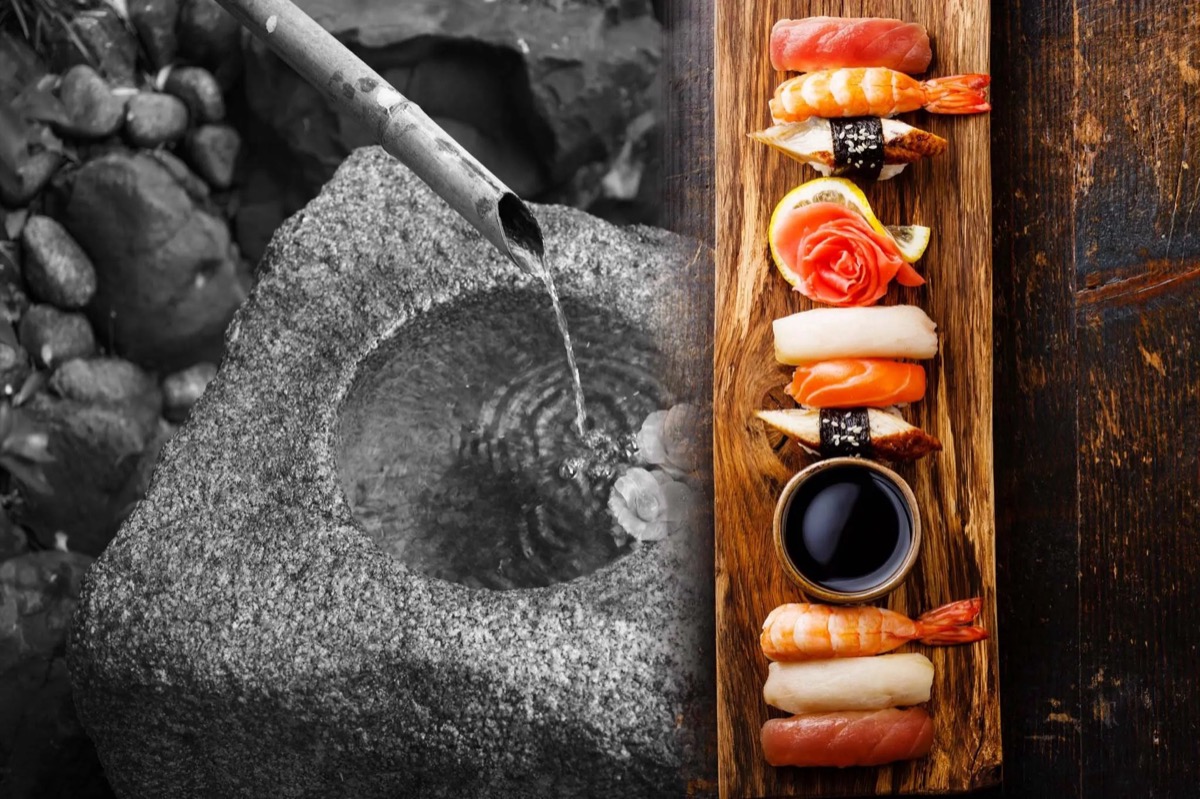 Beautifully plated sushi dishes at Cho Cho San