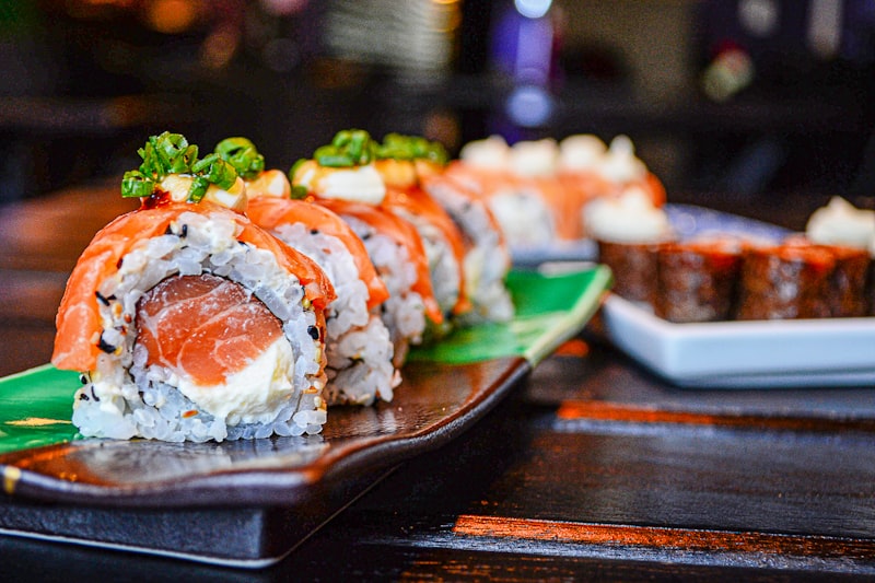 Beautifully plated sushi platter at Cho Cho San — widely considered the best sushi in Nanuet, NY